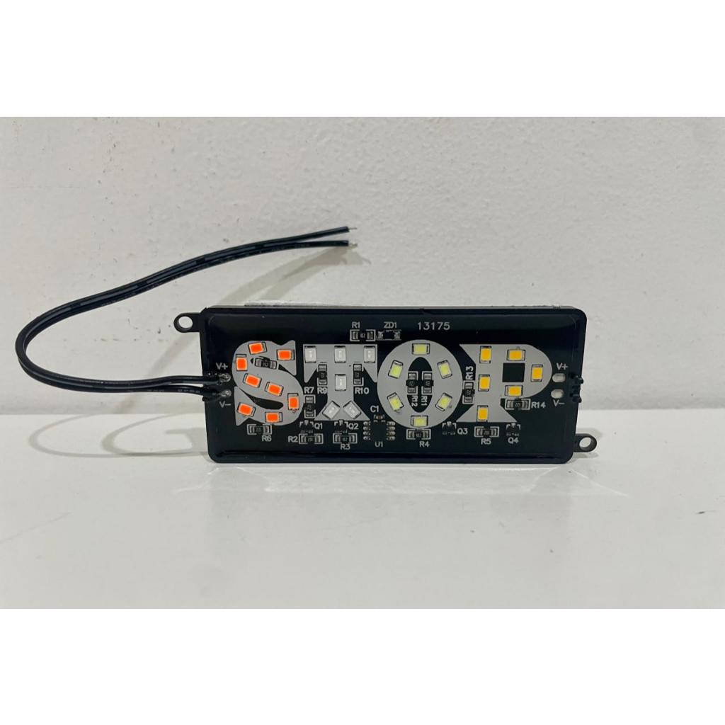 Lampu LED STOP Kedip Strobo Flash Kedap Kedip Blitz DC 12 Volt-24 Volt Motor Mobil Truk DC 12V-24V
