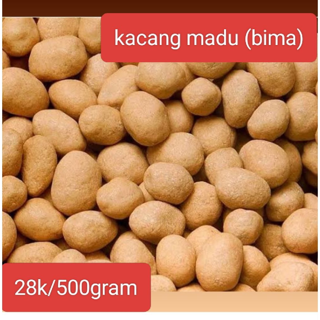

kacang madu bima 500gram
