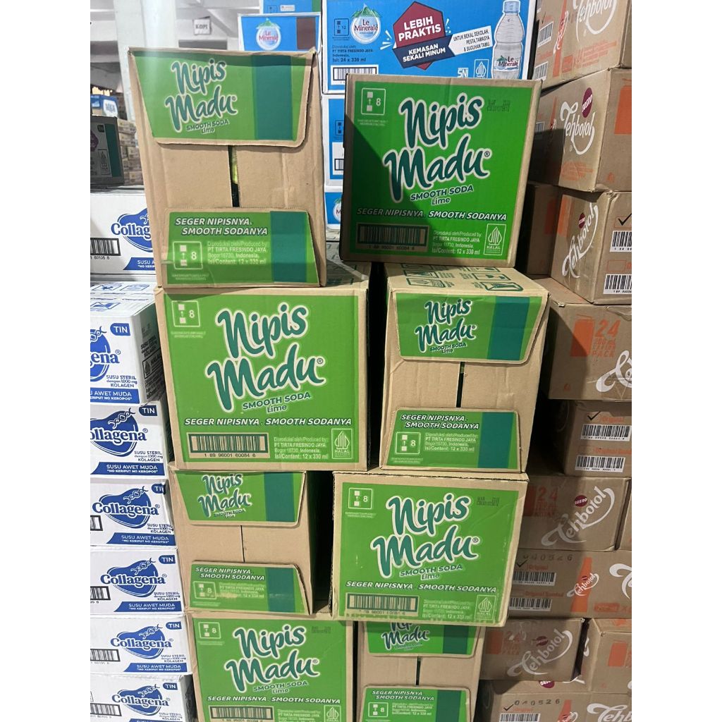 

Nipis Madu Minuman Soda 330ml isi 12