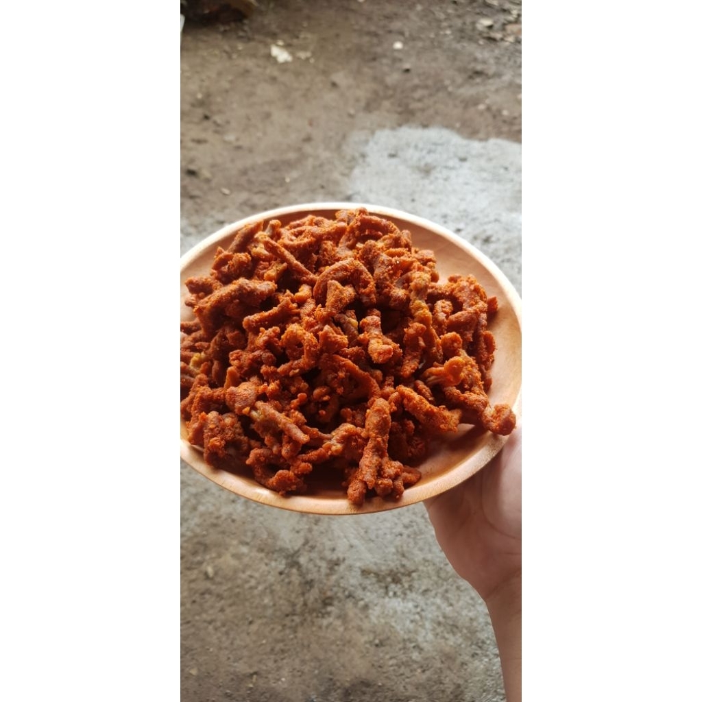 

Keripik Usus Pedas