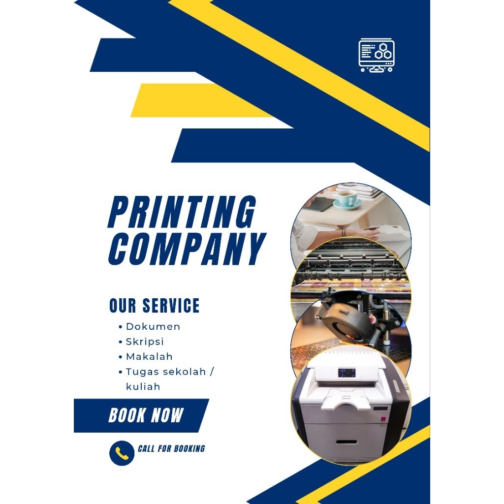 

Jasa print termasuk A4 untuk tugas, skripsi, makalah, dll