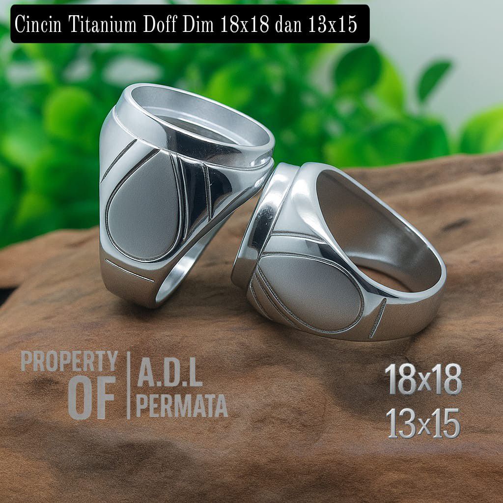 CINCIN TITANIUM DOFF KEREN