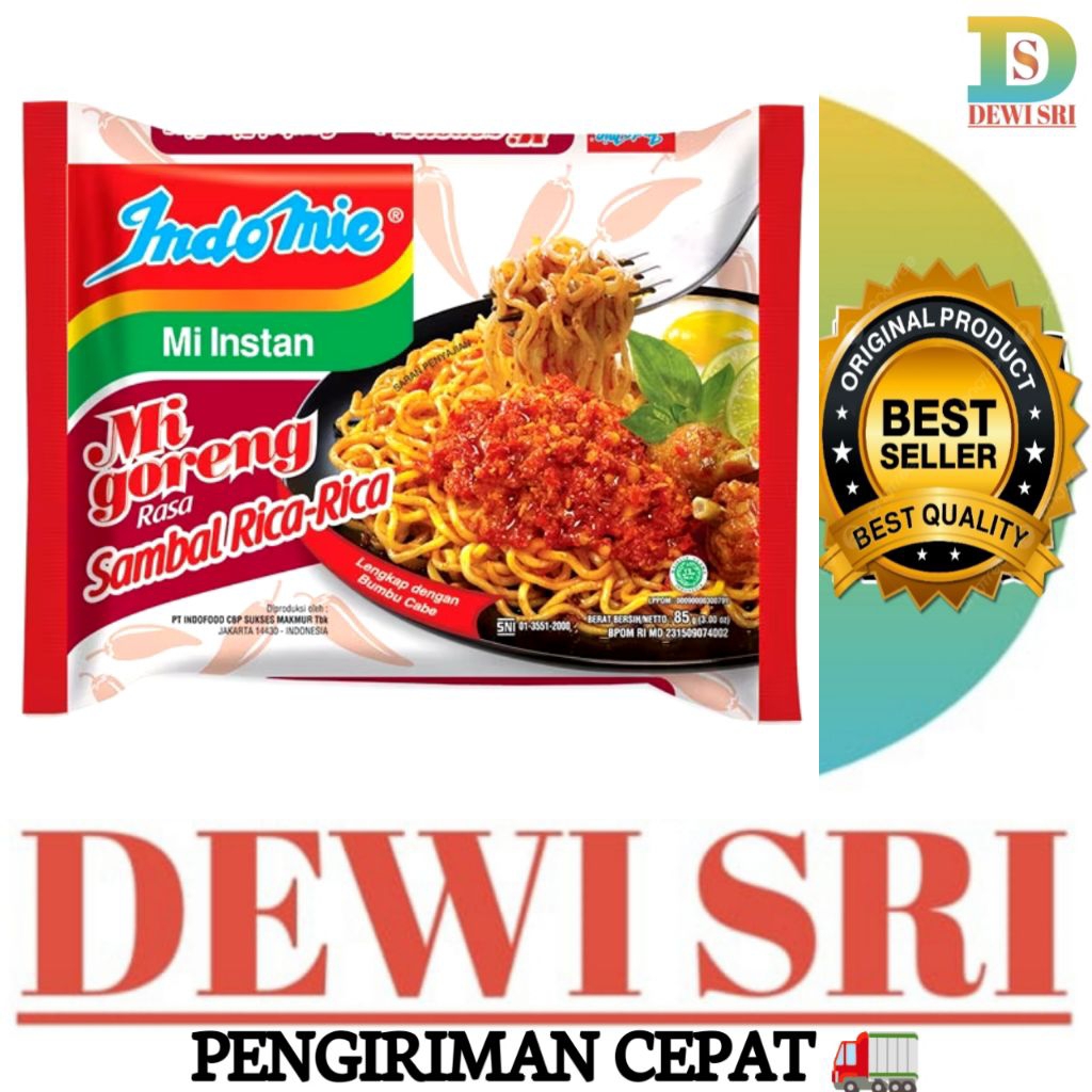 

Indomie Sambal Rica Rica 1Pcs (Mie Instant)