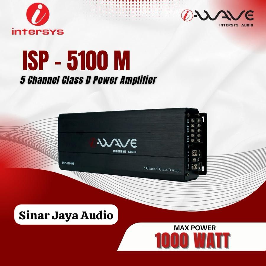 Power Amplifier Intersys Iwave ISP-5100M Monoblock Class D