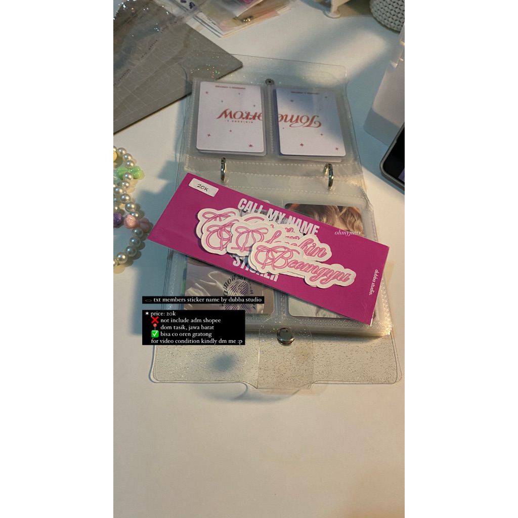 

sticker name txt