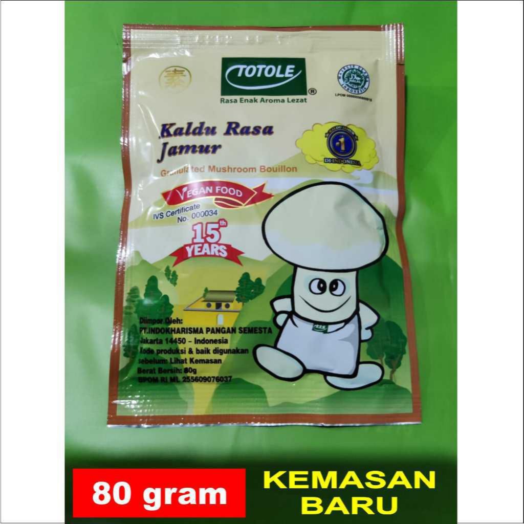 

Totole Kaldu Rasa Jamur 80 gram gr g