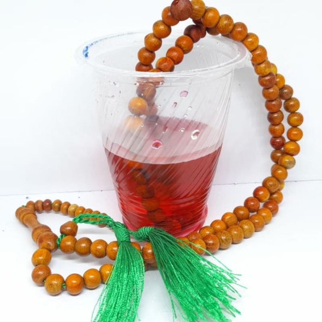 Tasbih Kayu Secang 100% Asli kayu secang