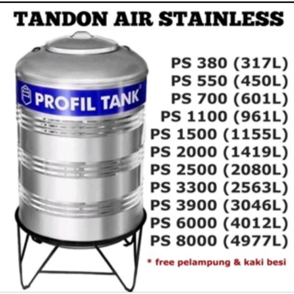 Tandon Air Profil Tank PS700 (Bekas)