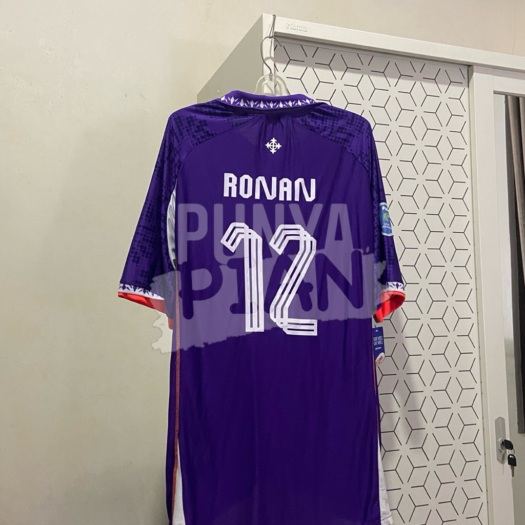Jersey PSGC Ciamis 2024 Player Issue Original #12 Ronan Size 4XL