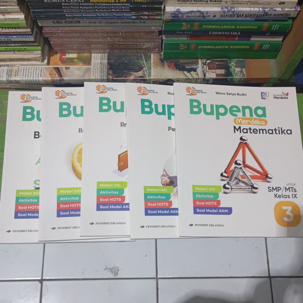 Bupena Kelas 9 SMP / MTS Kurikulum Merdeka Erlangga