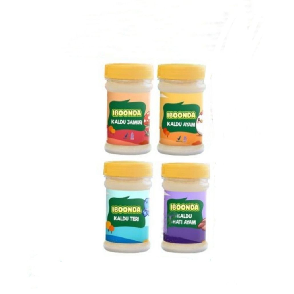

Iboonda Kaldu Bubuk MPASI 75 gr - Penyedap Makanan Non MSG