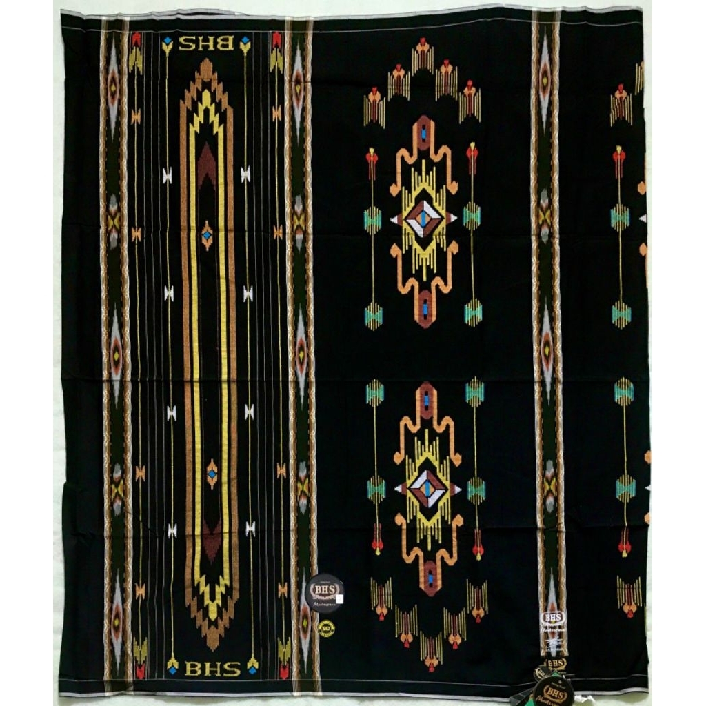 Sarung BHS Masterpiece SID Gold Lawas Sutra Spunsilk Mercerized Songket Timbul ATBM Limited (Bisa CO