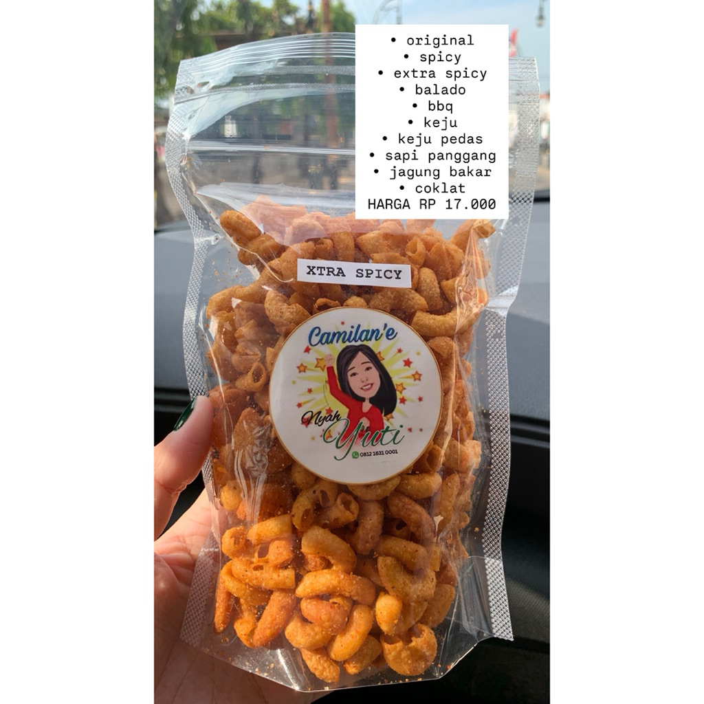 

cemilan makaroni banyak rasa