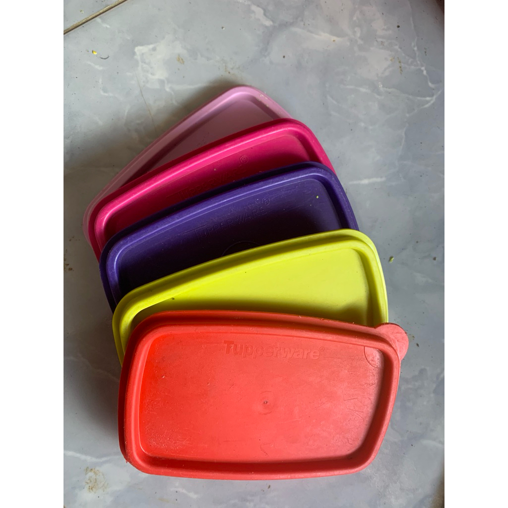 Tutup gula tupper ware. self saver tupperware