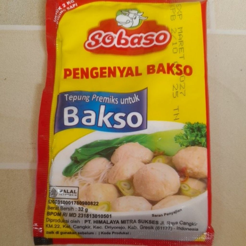 

pengenyal bakso Sobaso 32gr