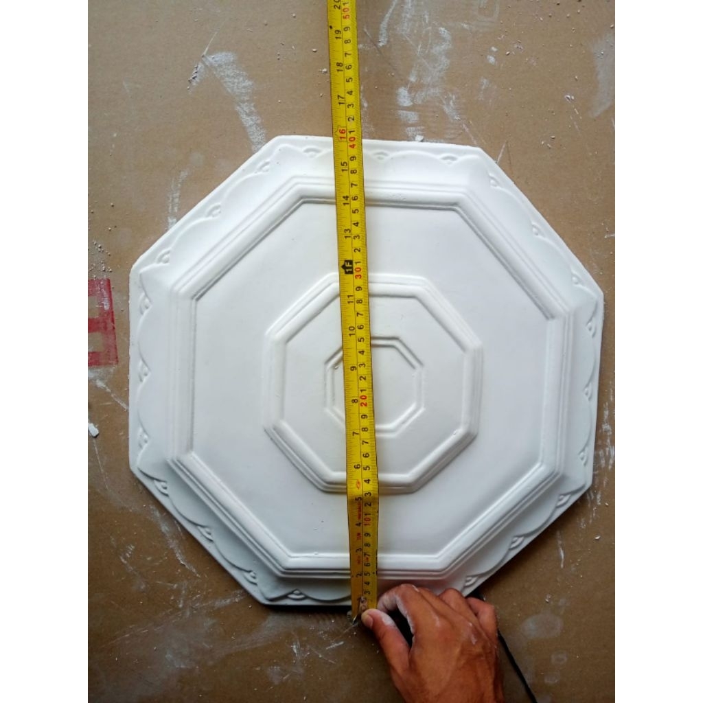 tempat lampu gypsum