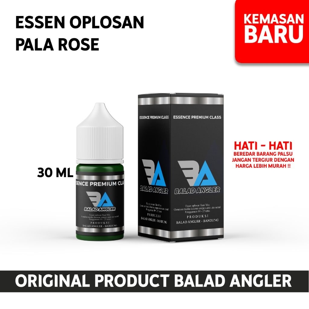 Essen Legendaris Pala Rose – Oplosan Andalan untuk Ikan Mas | BALAD ANGLER
