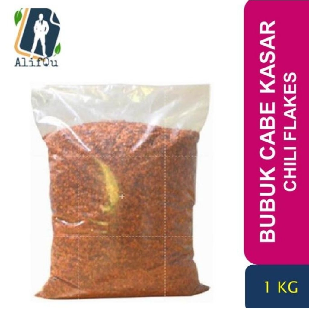 

Bubuk Cabe Kasar 1000 gram / Chili Flakes