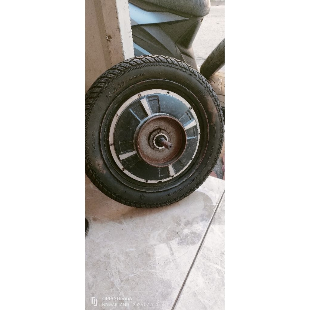 dinamo bldc bekas sepeda listrik merk EXOTIC 48V-500W-ring14