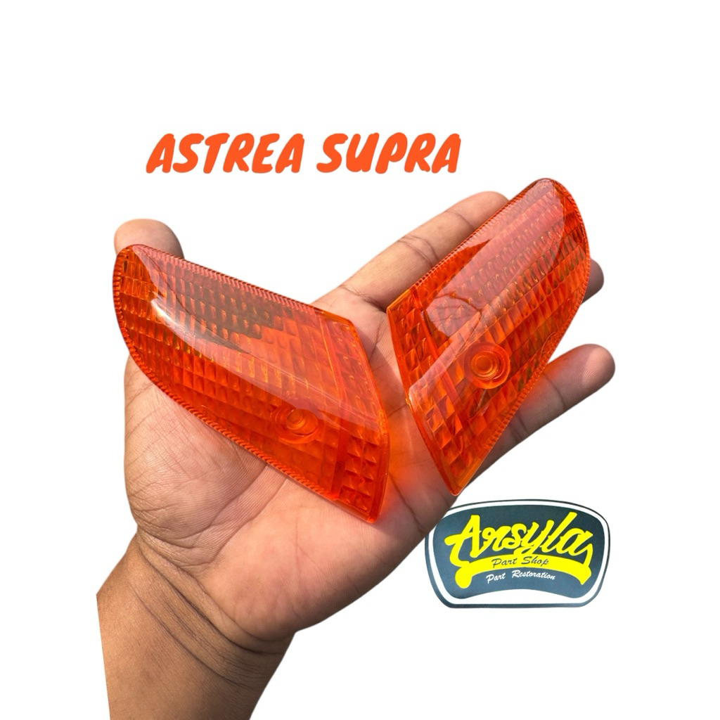 Mika Lampu Sein Sen Depan Honda Supra X 100 Astrea supra Lama kuning