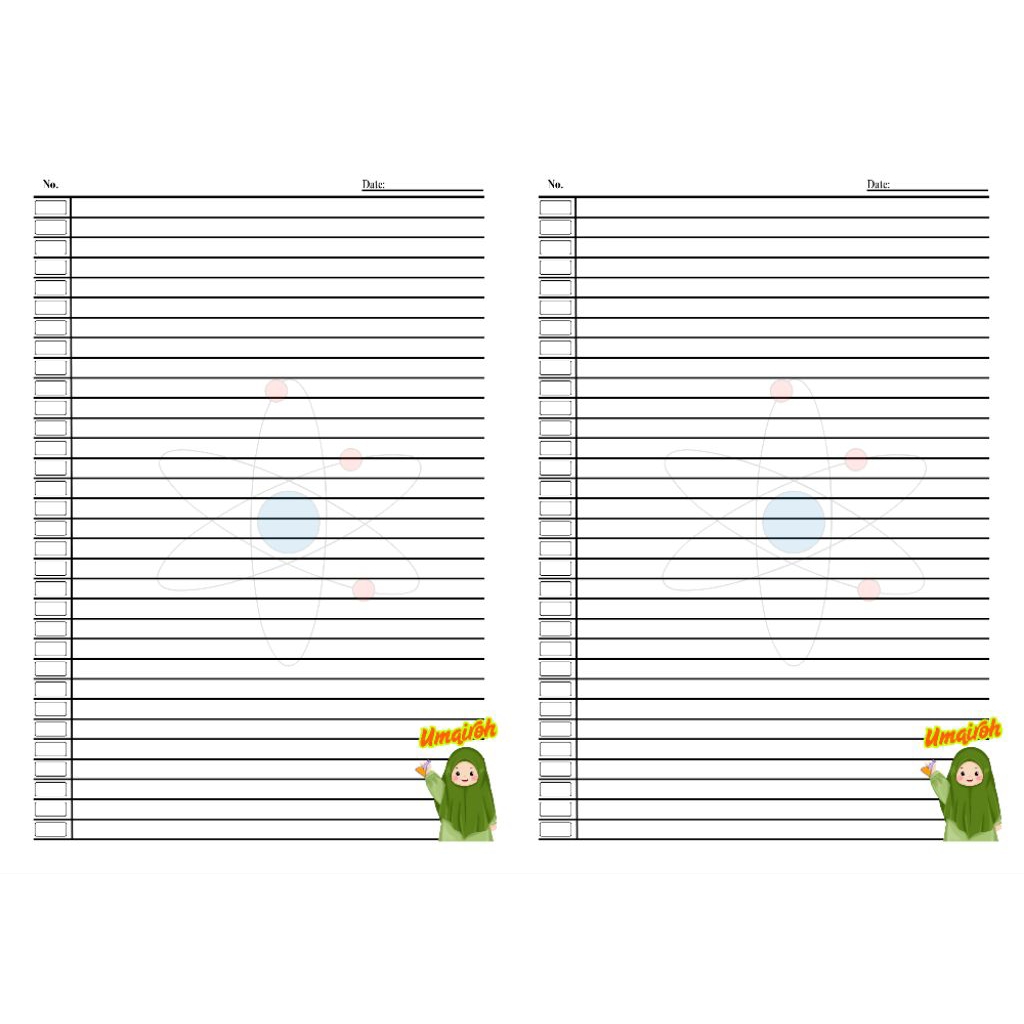 

Buku Custom nama, desain dan lainnya