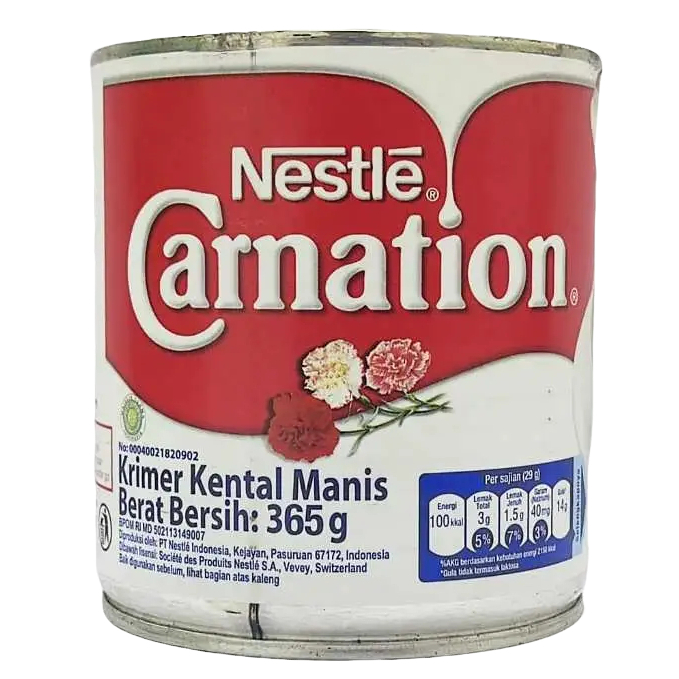 

Carnation Susu Kental Manis 365gr