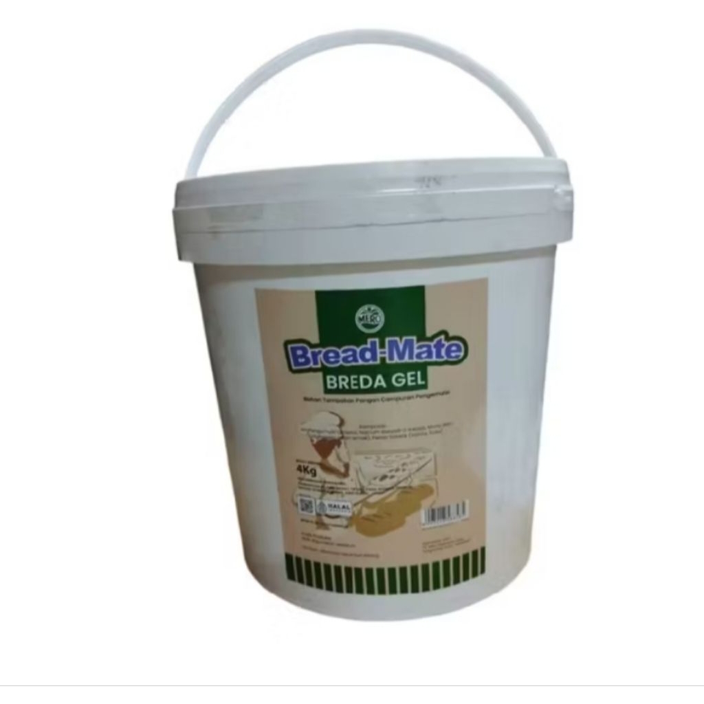 

PELEMBUT KUE/ ROTI BREAD MATE BREDA GEL PELEMBUT MAKANAN KEMASAN REPACK 250GR