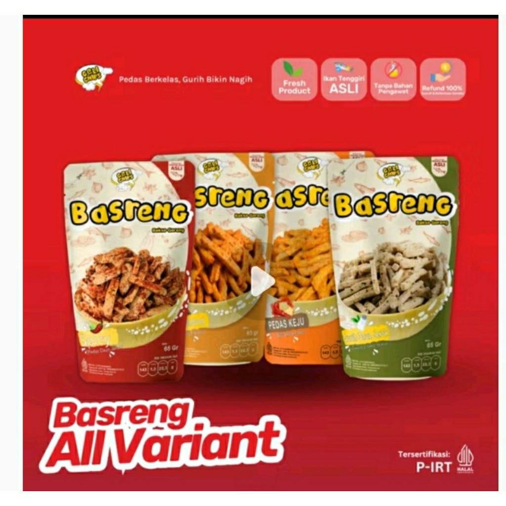 

Gelichips Basreng Daun Jeruk Pouch 65 g