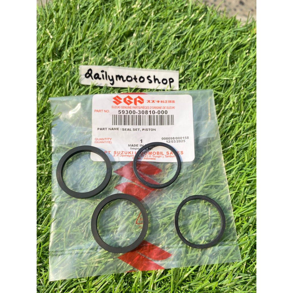 Seal Piston Set Sil Kaliper Depan Bybre Satria Fu Fi Raider Fi Original SGP