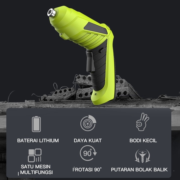 Obeng Listrik Cordless Drill Battery