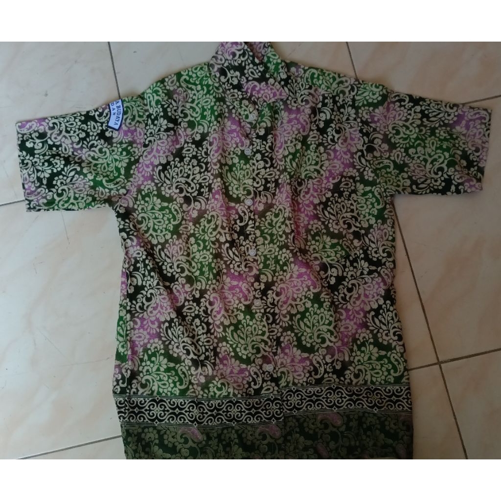 baju batik SMP sekolah cinta budaya