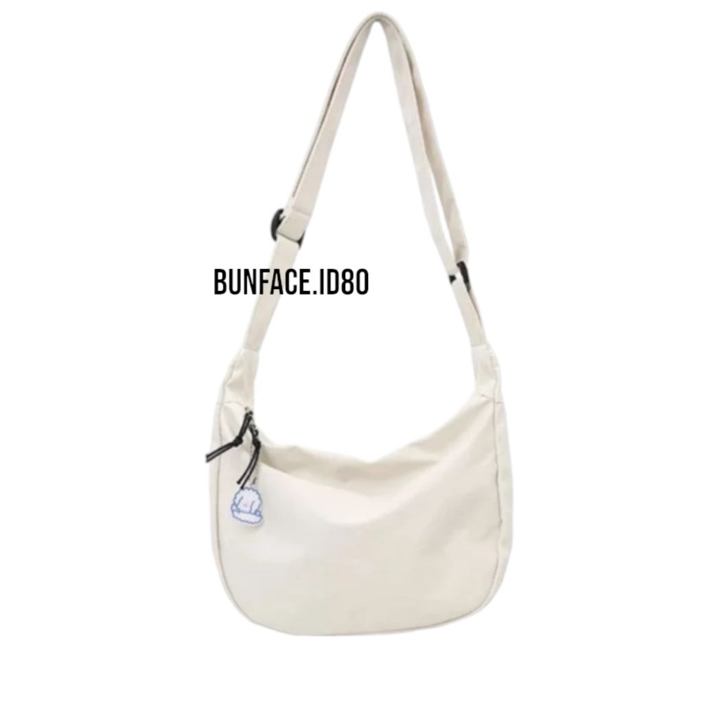 NEW TAS SELEMPANG PRIA KANVAS BERGAMBAR UKURAN SEDANG MUAT BANYAK BARANG TAS