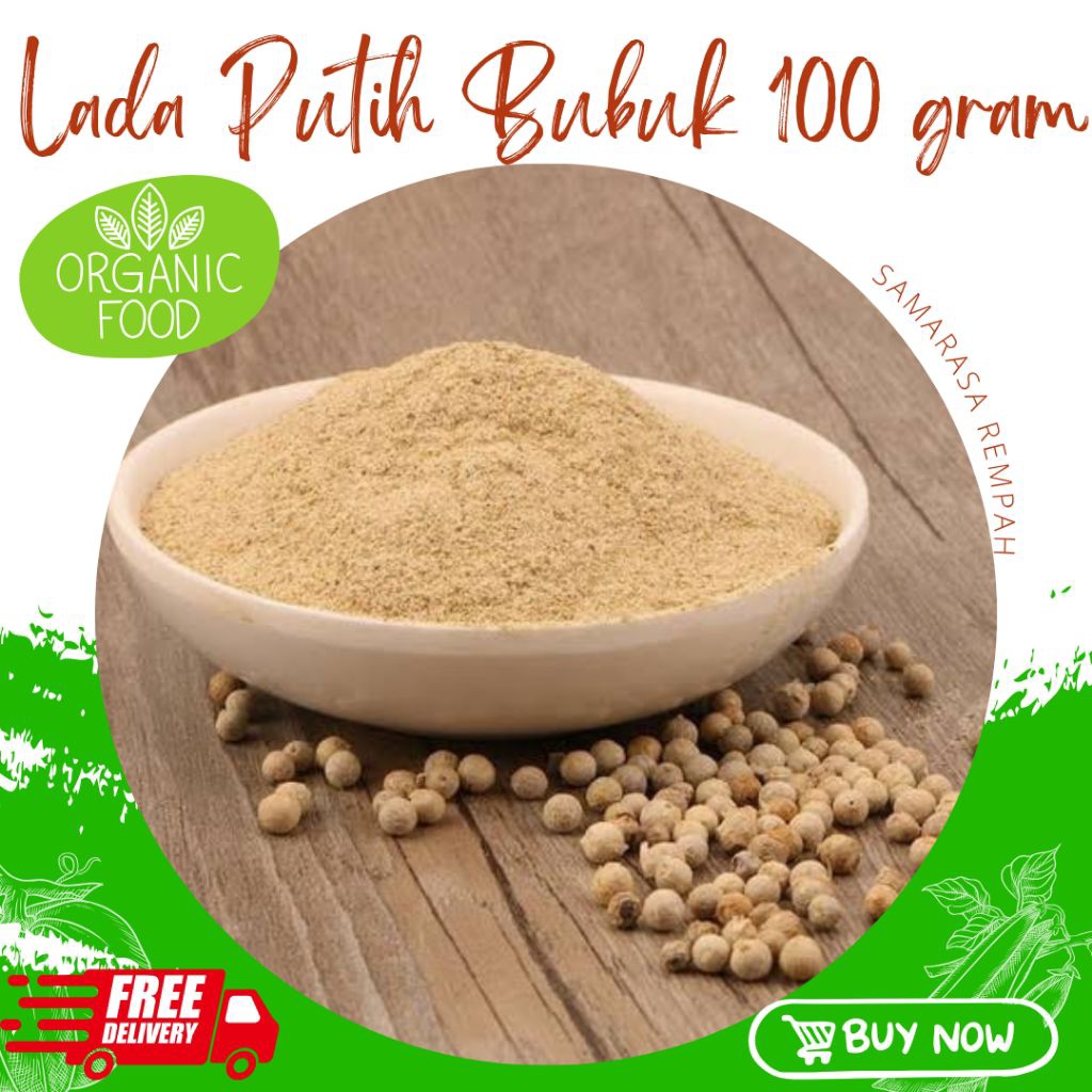 

LADA BUBUK PUTIH PURE 100% ASLI LADA