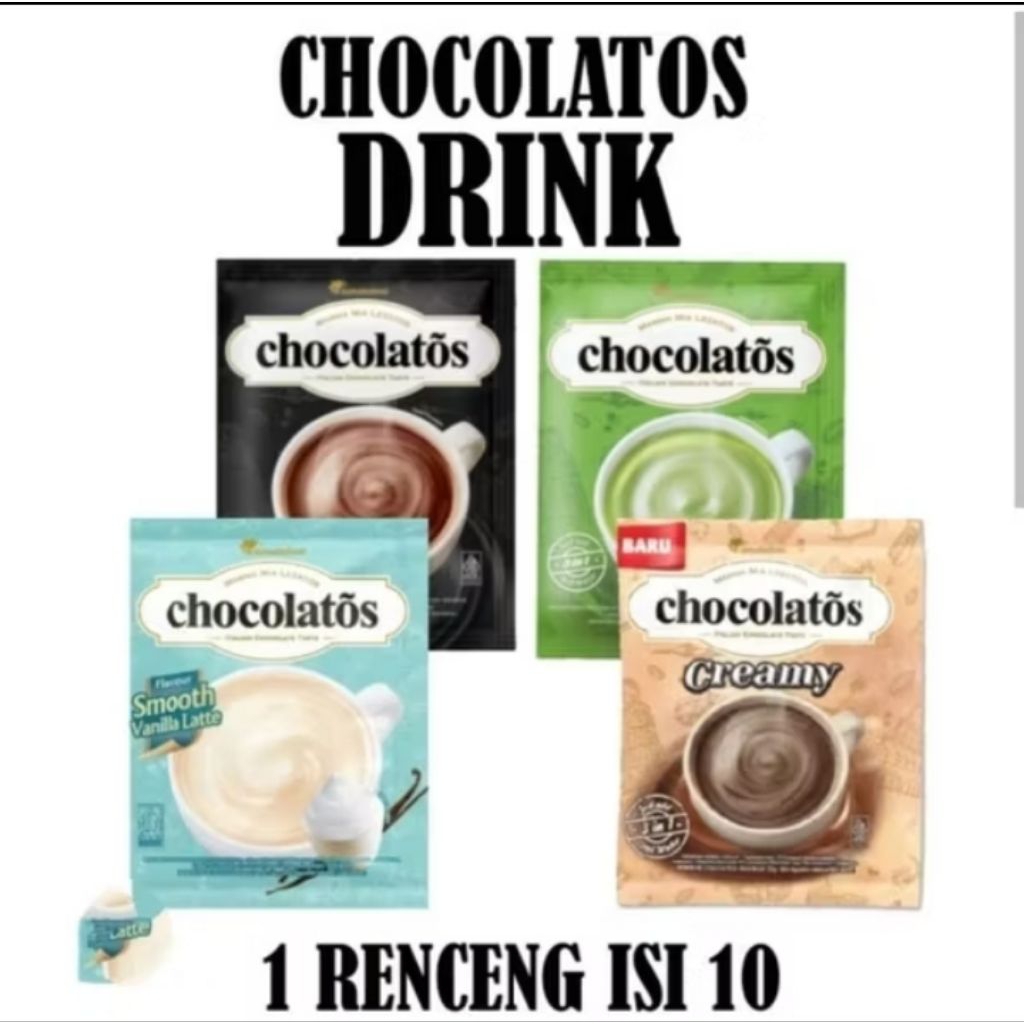 

Chocolatos Drink Renceng - Isi 10 sachet