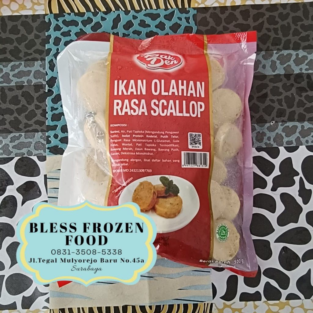 

BFF❄️ PAK DEN SCALLOP 500gr