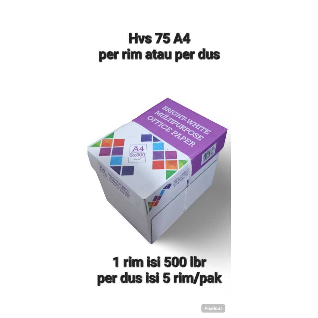 

hvs a4 75 BMO per rim dan per dus