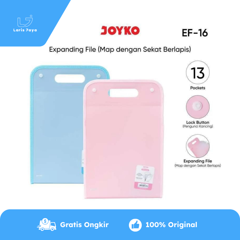 

Expanding File Joyko EF-16 13Pockets ( Map Organizer )