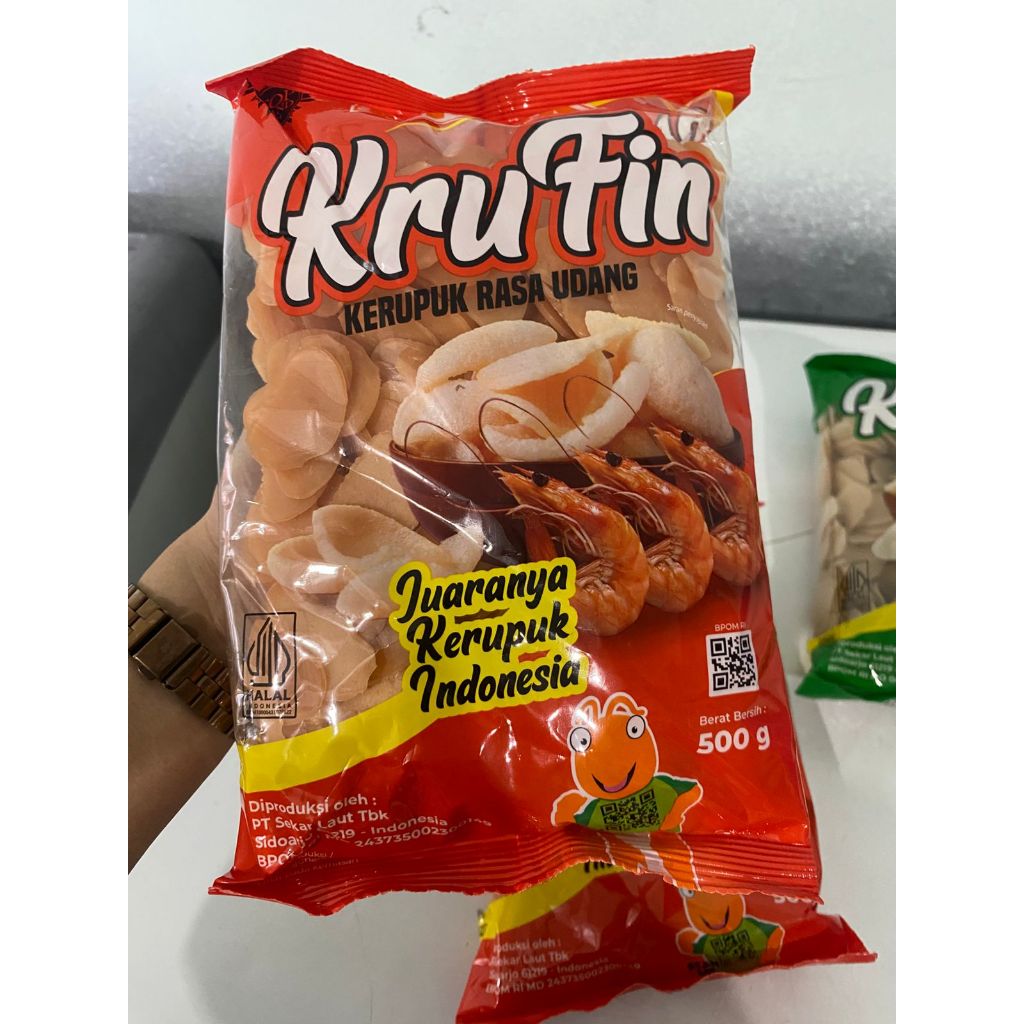 

Kerupuk Udang Finna Krufin 250g - 500g