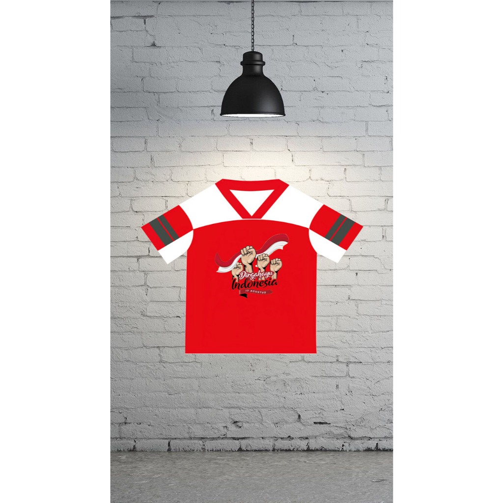 Baju Kaos 17 Agustus HUT RI Hari Kemerdekaan Anak Perempuan dan Dewasa