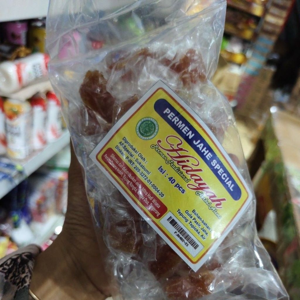 

PERMEN JAHE ISI 40PCS