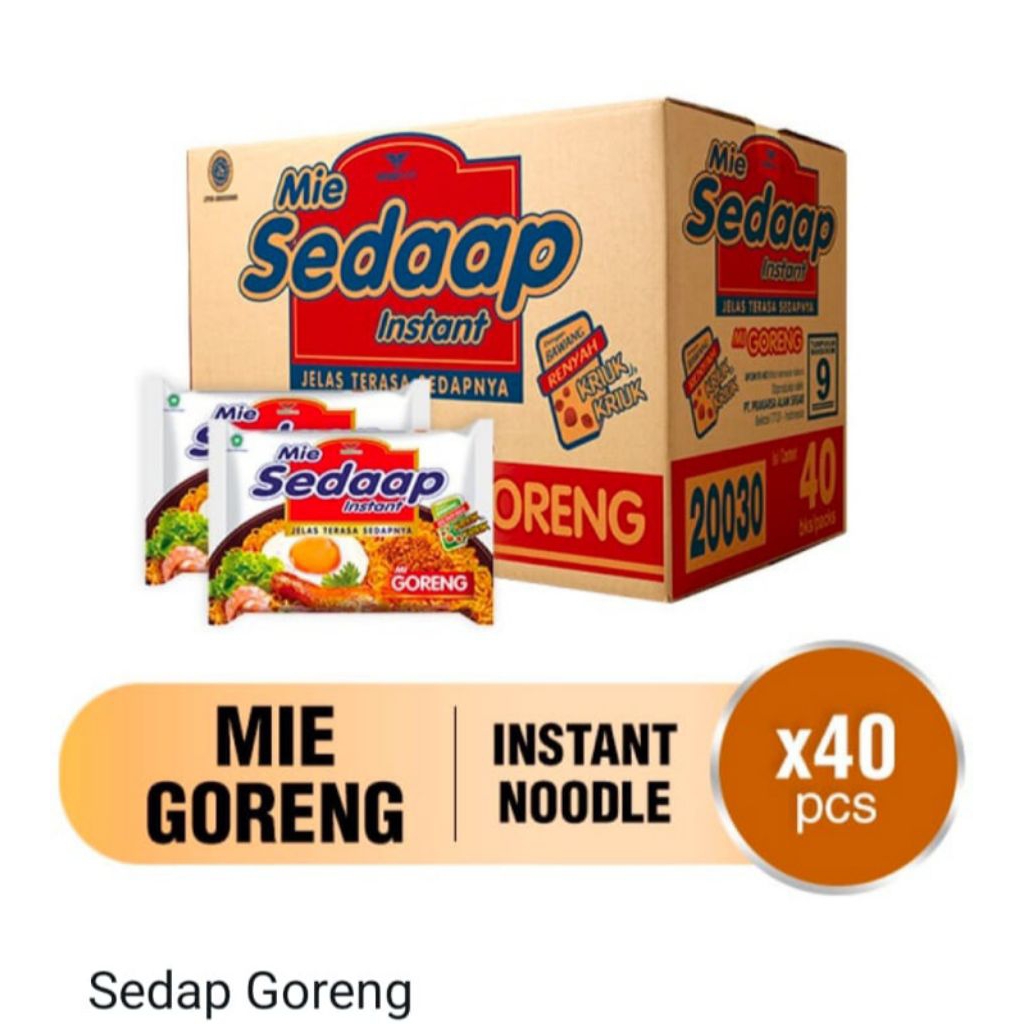

SEDAP MIE GORENG KARTON ISI 40