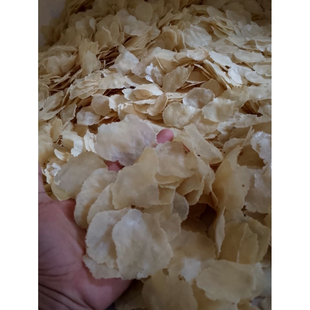 

1kg termurah emping melinjo mentah super tipis dan bening khas serang banten