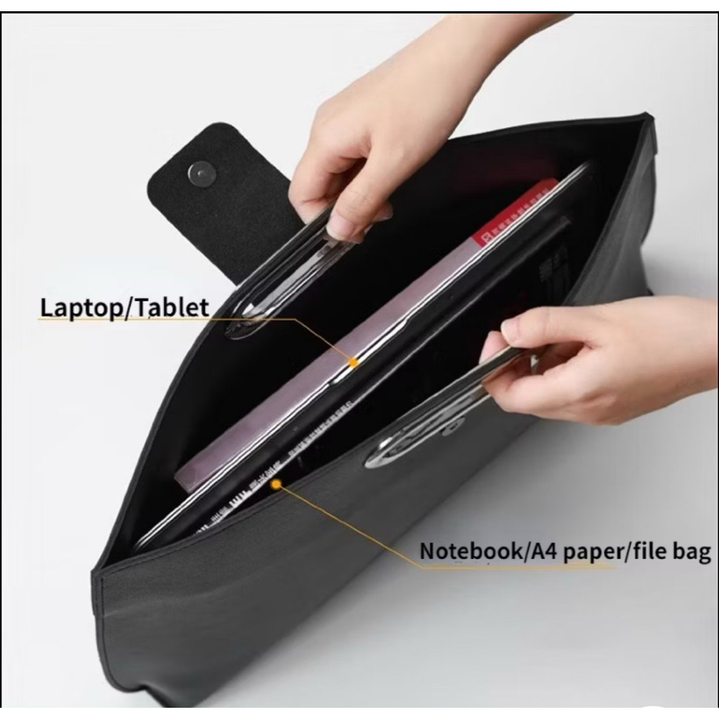 Portable Briefcase Tote Laptop Bag / Laptop Case Unisex Waterproof Tote Sling Macbook Bag