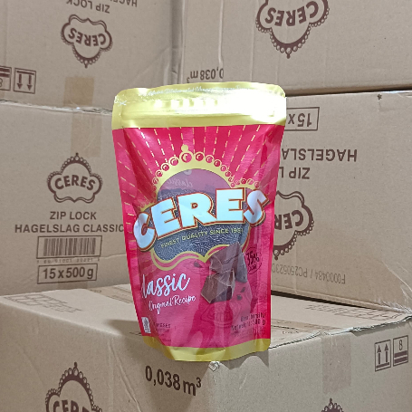 

(PER DUS) CERES MESES HAGESLAG ZIPLOCK 500gram / 500gr / 500