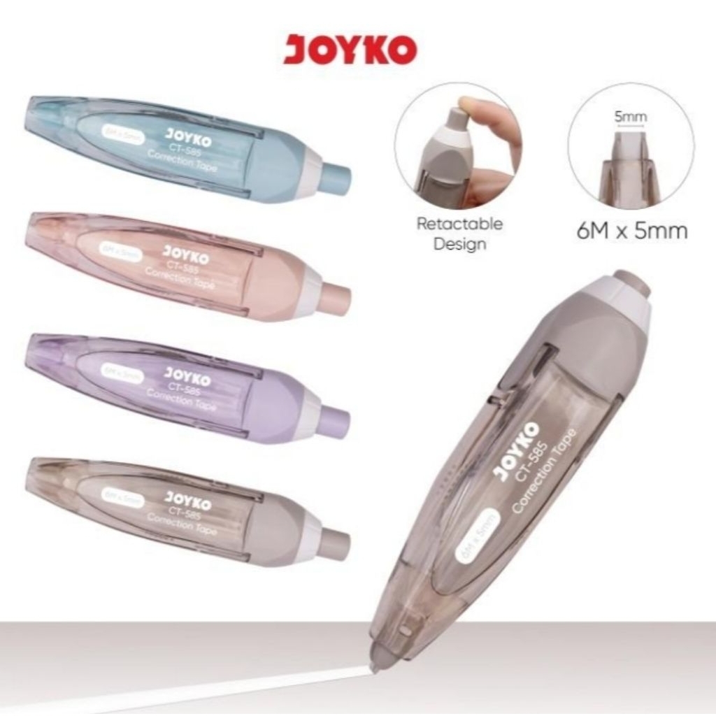 

Pita Koreksi correction Tape Joyko CT-585