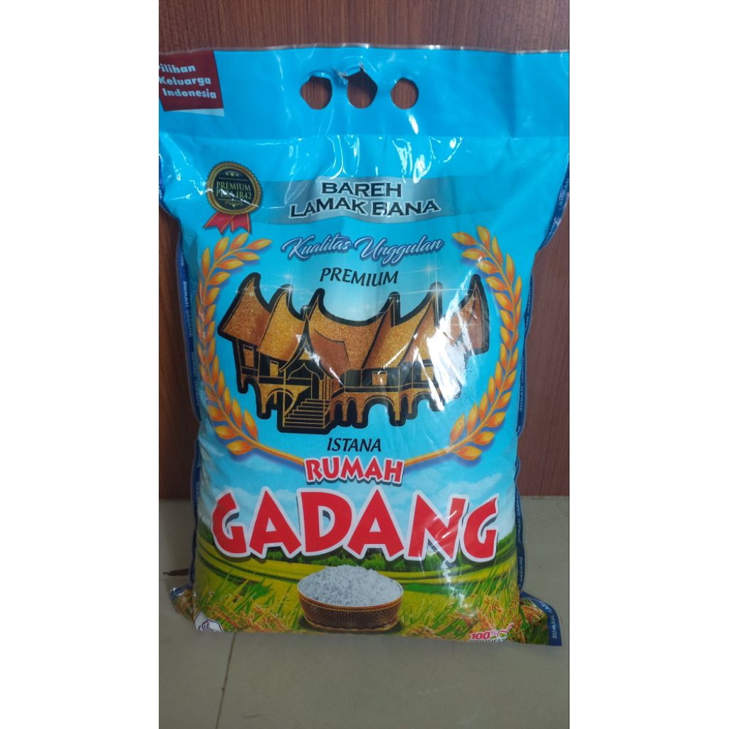 

BERAS ISTANA RUMAH GADANG 5 kg