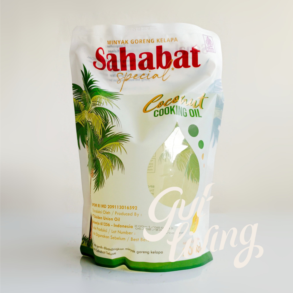 

2L Minyak Goreng Kelapa 2 Liter Spesial Natural Coconut Cooking Oil Sahabat