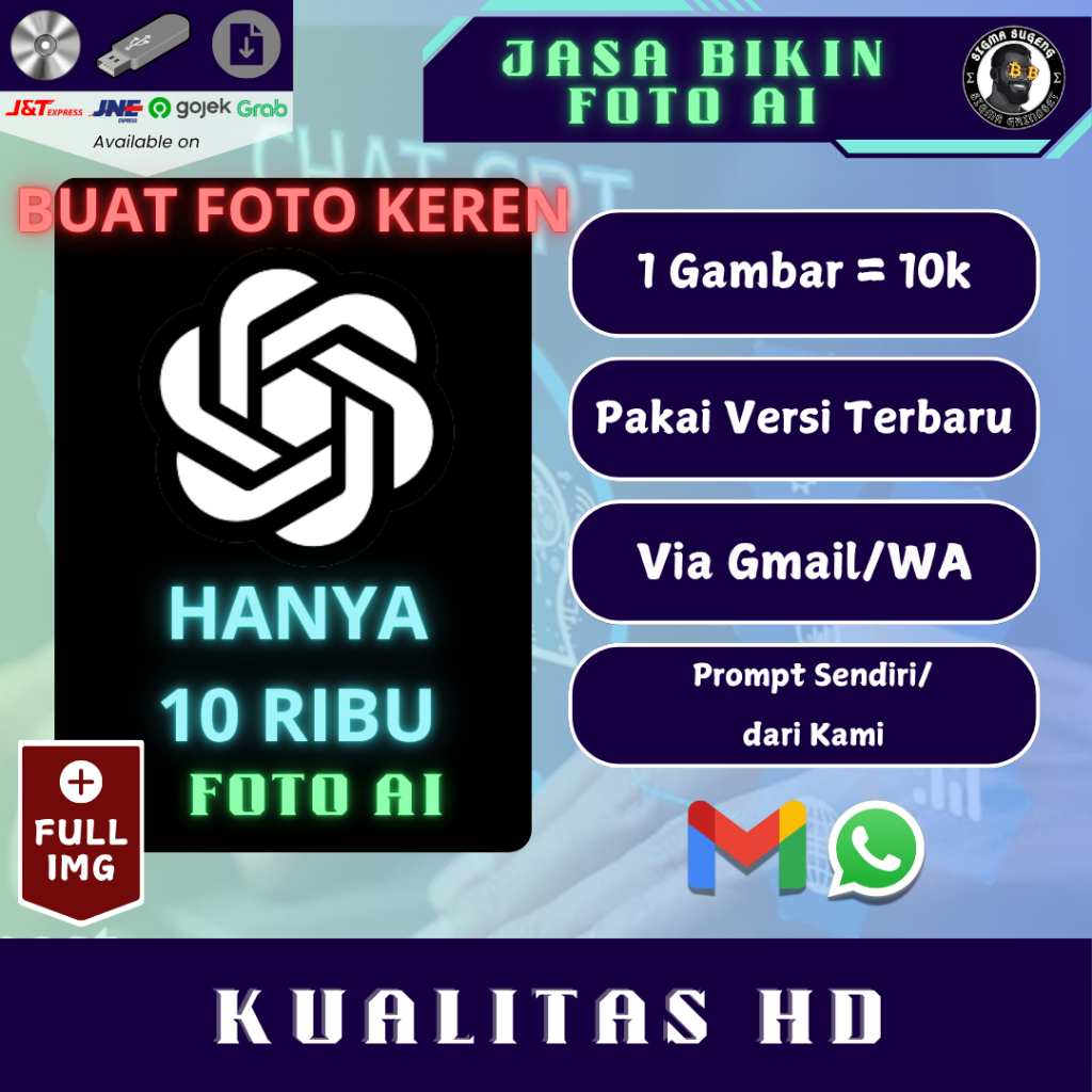 JASA BIKIN FOTO AI VIRAL BERKUALITAS AI Profesional Bisa Request Bebas Custom Style Terbaik