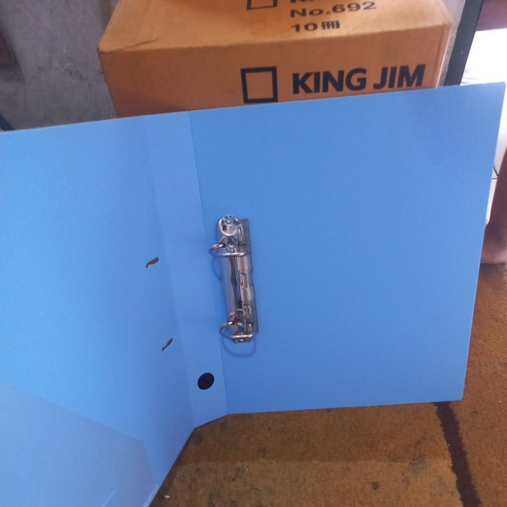 

D Ring File King Jim 692 A4 30mm 1 Pcs Biru
