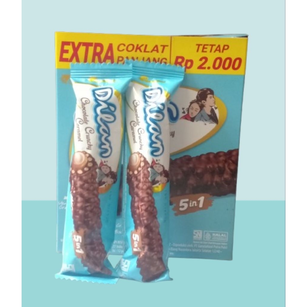 

wafer DiLan chocolate crunchy caramel